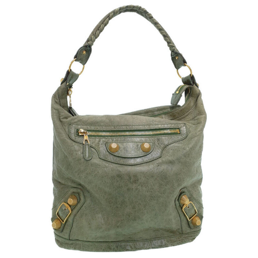 Balenciaga Sage Green Day Hobo Agneau Giant - Picture 2 of 9